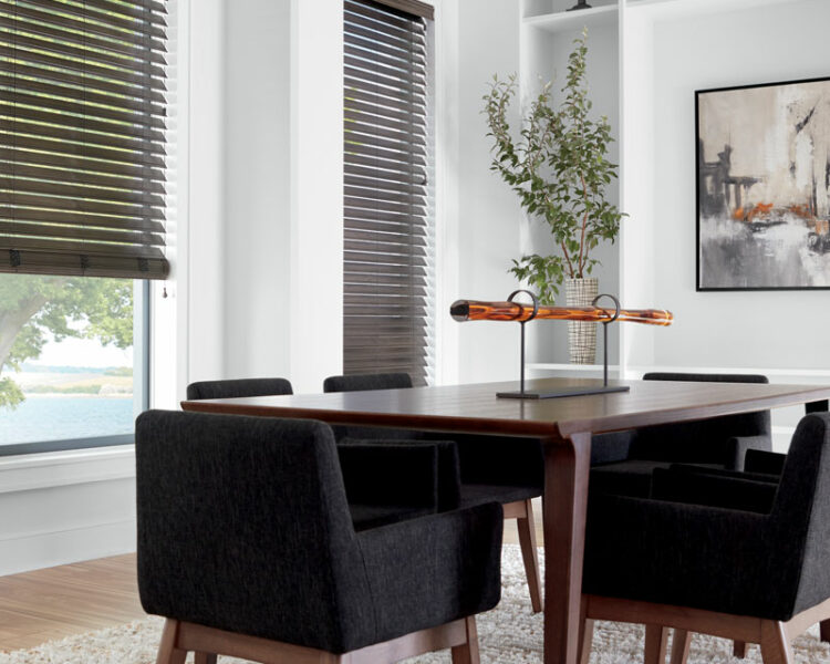 smart electric motorized blinds with voice command capabilities