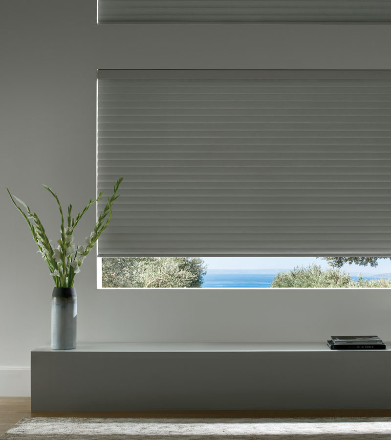 room darkening cellular roller shades in Omaha, NE home