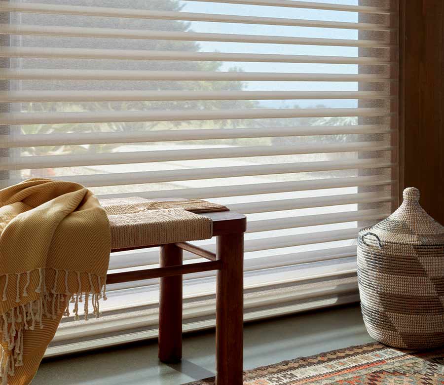 silhouette shades cream colored energy efficient shades hunter douglas omaha