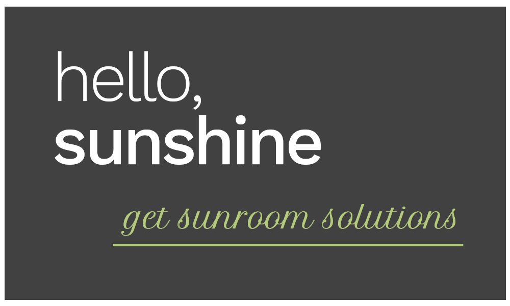 Sunroom Solutions