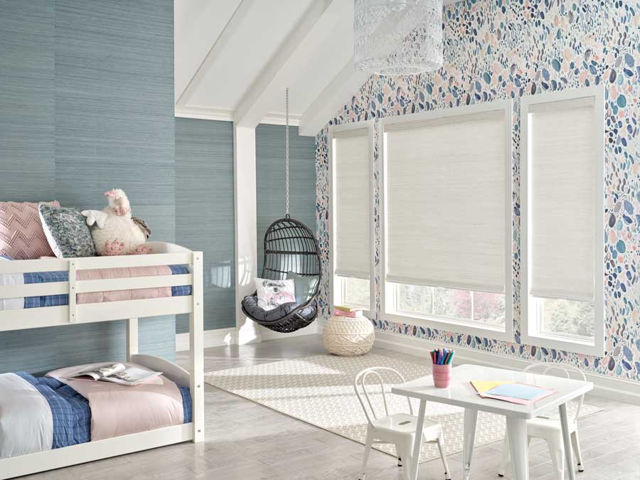 kids sleep better in bedrooms with window treatments